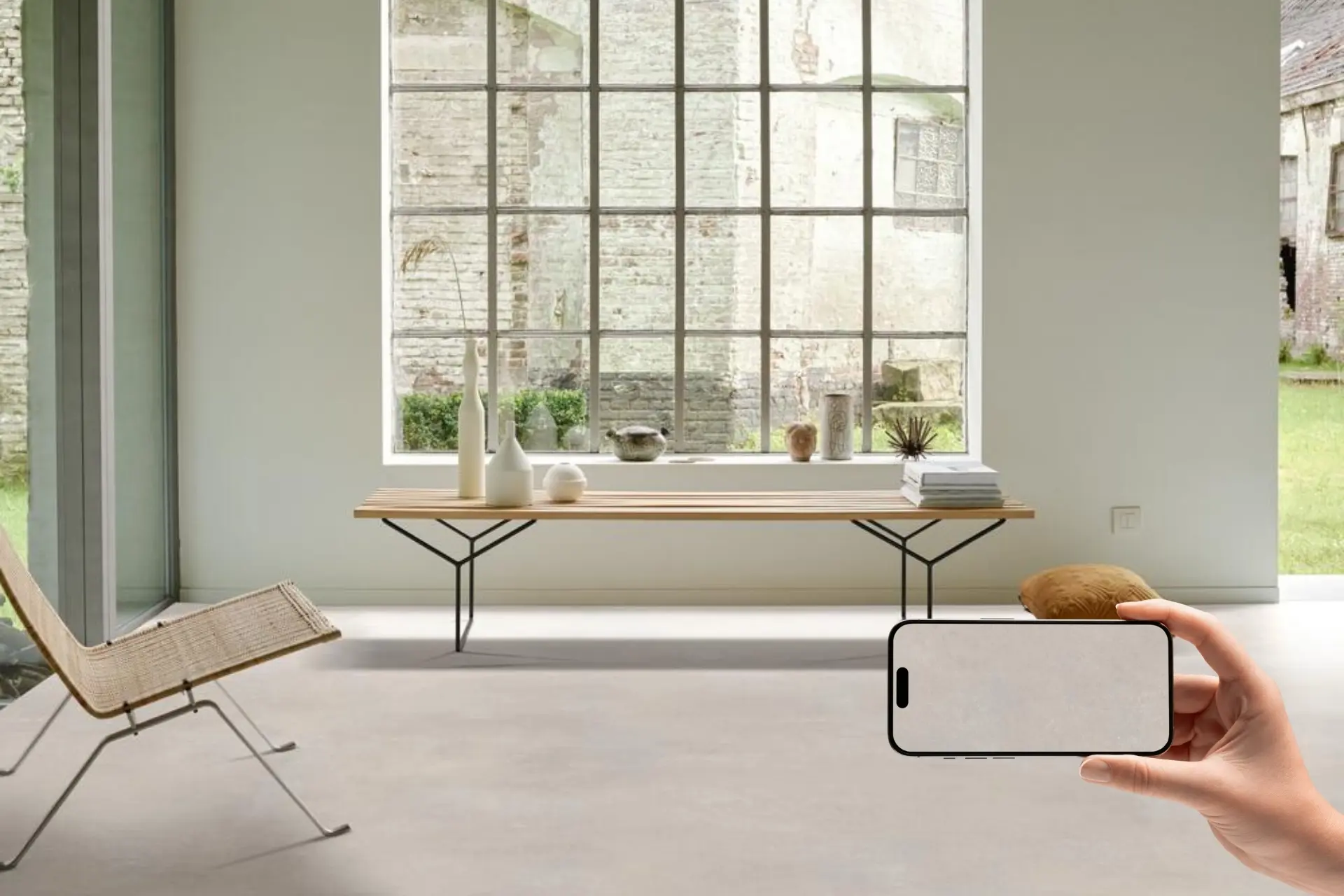 PVC סגנון מתכת Rideaux Netanya לינוליאום 1